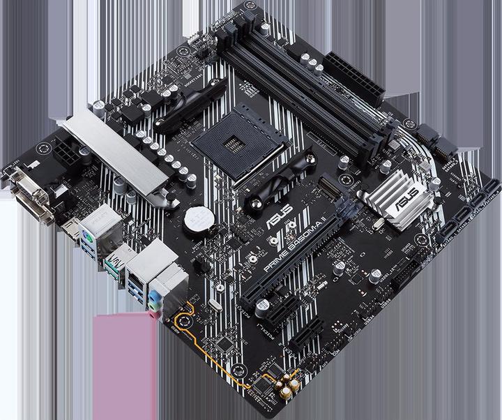 Actual product image ASUS PRIME B450M-A II (AM4, AMD B450, mATX)