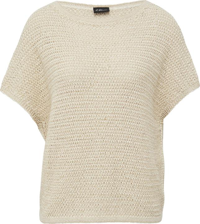 Produktbild s.Oliver Strickpullunder Ärmelloser Pullover im Relaxed Fit (L)