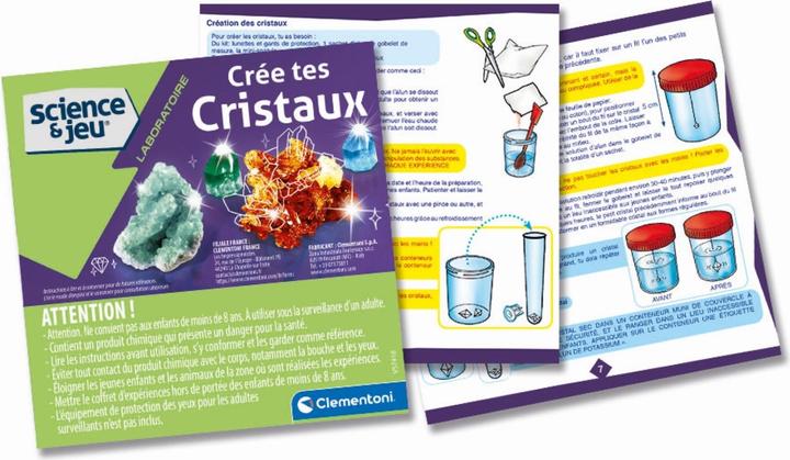 Actual product image Clementoni crée tes cristaux