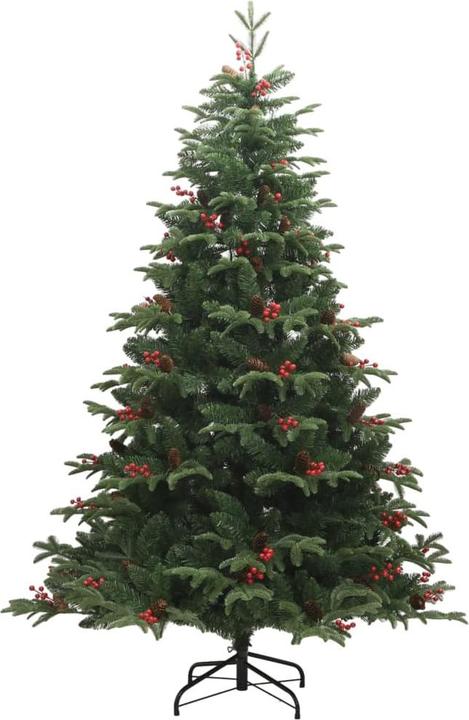 Produktbild vidaXL künstlicher klappbarer Weihnachtsbaum (210 cm)