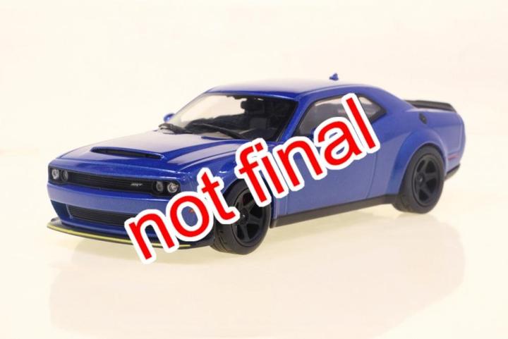 Immagine prodotto Solido 1:43 Dodge Challenger SRT Demon blu