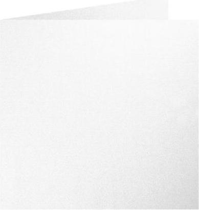 Image du produit Artoz Cartes Perle blanches (Carré, 250 g/m²)