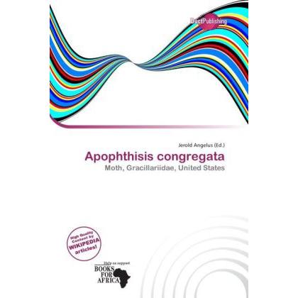 Apophthisis congregata, Fachbücher von Jerold Angelus