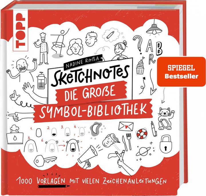 Produktbild Sketchnotes. Die grosse Symbol-Bibliothek (Deutsch, Nadine Rossa, 2020)