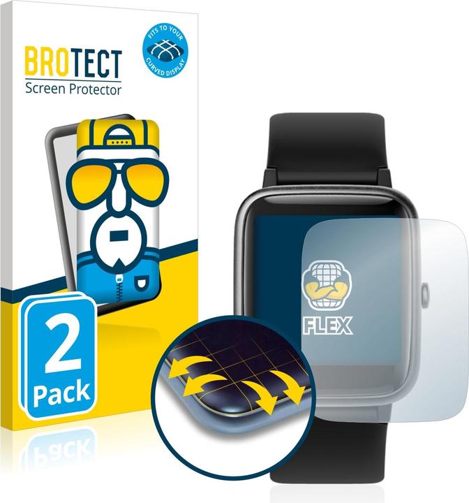 Productafbeelding BROTECT Volledig bedekkende screen protector (Fit Pro ID205L)