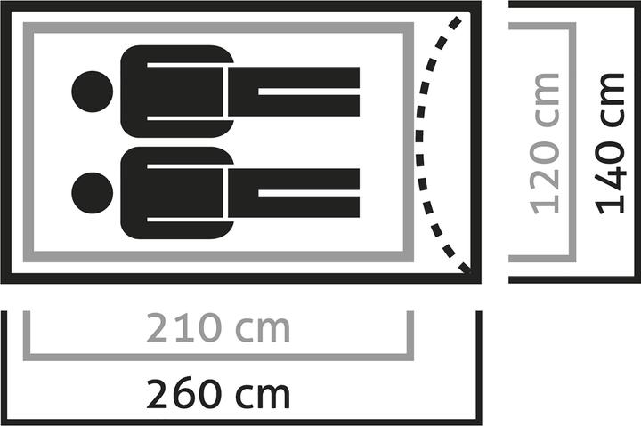 Produktbild Salewa Litetrek II (Kuppelzelt, 2.47 kg)