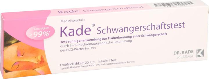 Produktbild Dr. Kade Pharma Kade Schwangerschaftstest, 1 St TES (1 x)