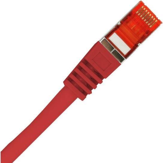 Produktbild Alantec KKS6CZE05 Patchkabel FUTP Kat6 PVC 05m rot (F/UTP, CAT6, 0.50 m)