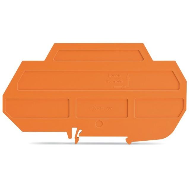 25x Wago Trennwand, Elektronikzubehör + Gehäuse, Orange