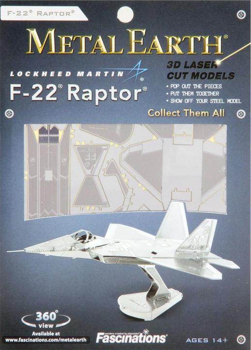 Actual product image Metal Earth F-15 Eagle