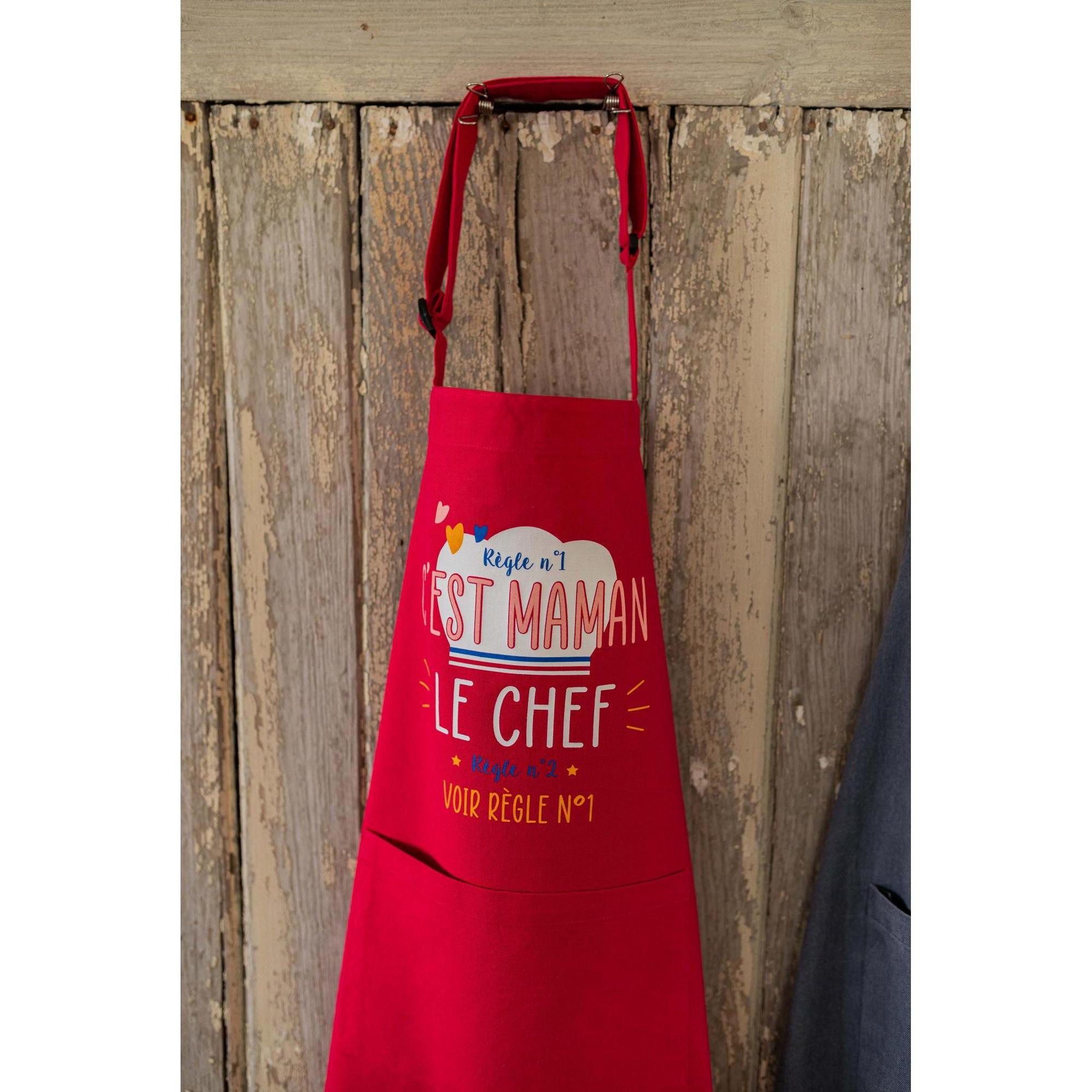 Thumbnail - Winkler, Kochschürze, recycelte küchenschürze - chefköchin mama (One Size)