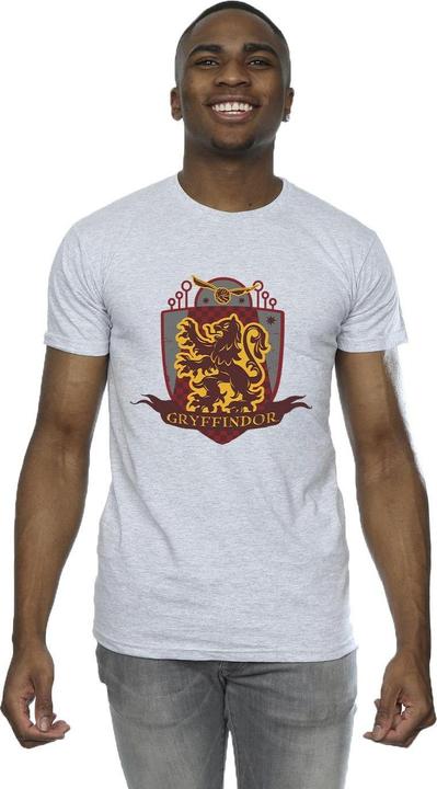 Actual product image Mens Gryffindor Chest Badge T-Shirt (4XL)