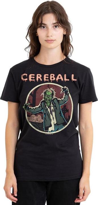 Actual product image Hell Fest Unisex Adult Cereball T-Shirt (S)