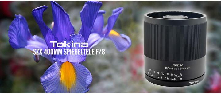 Produktbild Tokina SZX Super Tele 400mm f/8 Reflex Canon RF (Canon RF, Vollformat)