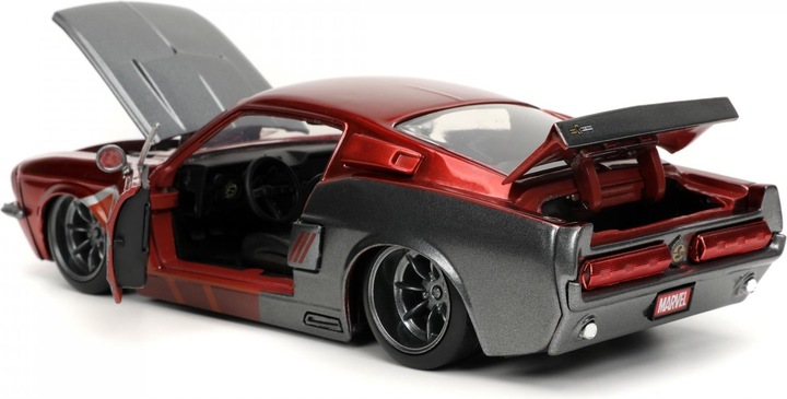Actual product image Jada Marvel Star Lord 1967 Ford Mustang 1:24