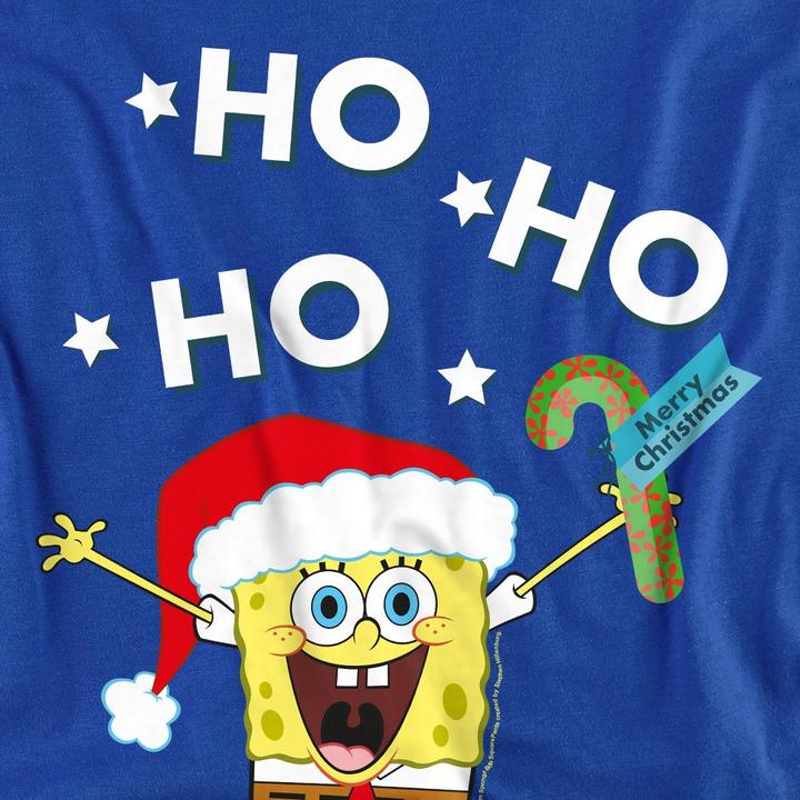 Produktbild Spongebob Squarepants Ho Ho Ho Merry Christmas! Sweatshirt (M)