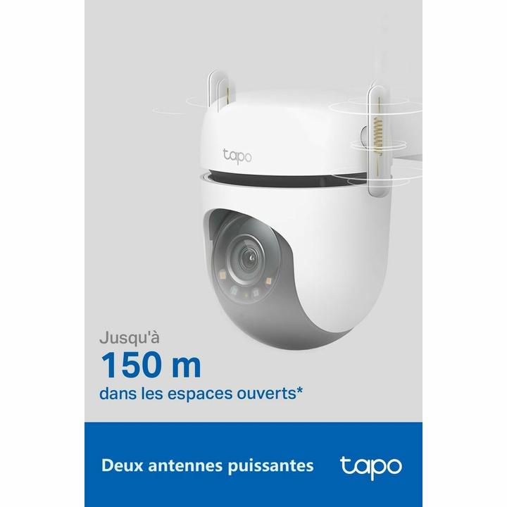 Actual product image TP-Link Tapo C520WS 4MP 360° outdoor camera MicroSD (2560 x 1440 Pixels)