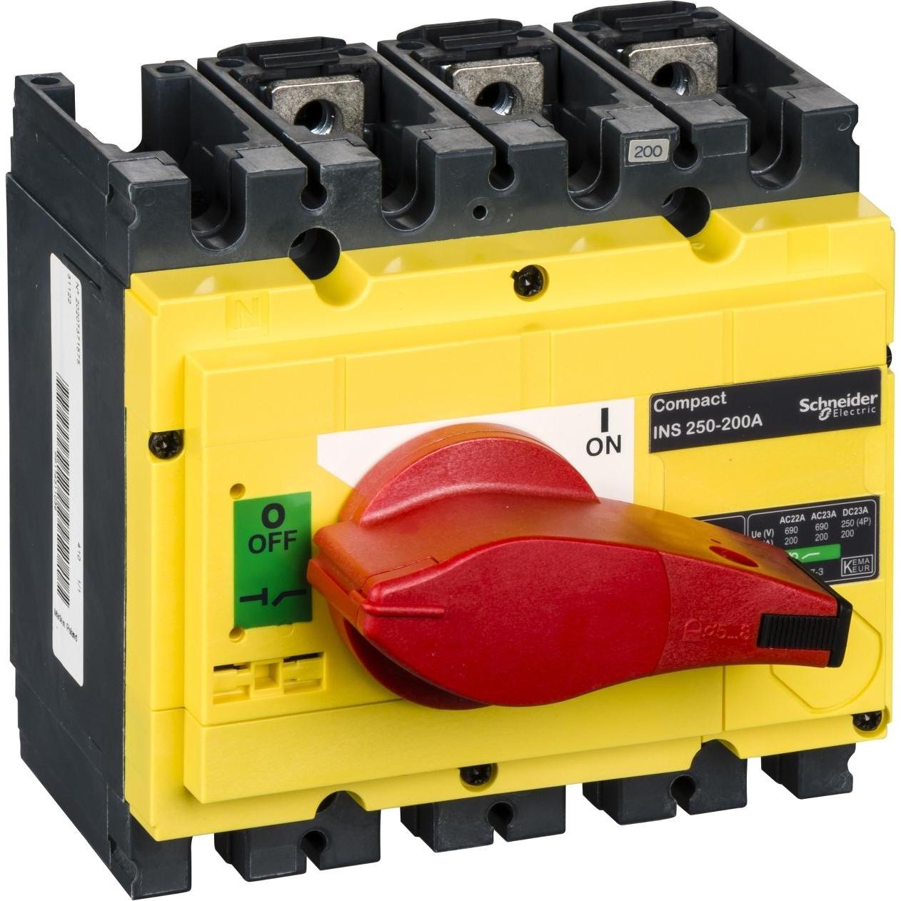 Schneider Electric, Systemstromversorgung, Lasttrennschalter