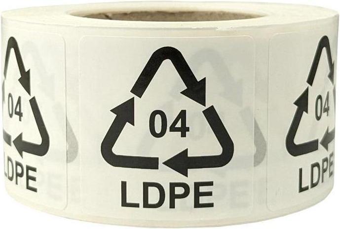 Immagine prodotto Transpak Etichette per l'Italia dimensioni 35x35mm pellicola adesiva bianca autoadesiva 04 LDPE