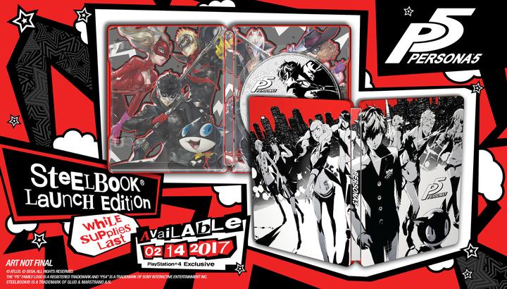 Image du produit Atlus Persona 5 (PS4, EN)