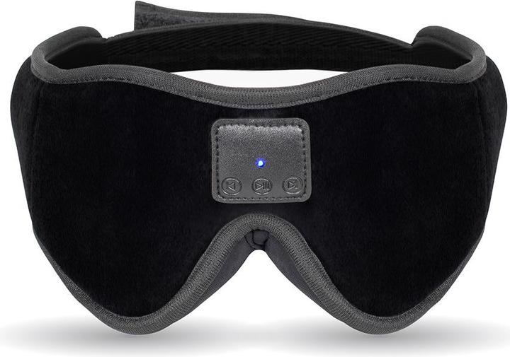 Produktbild Livoo Schlafmaske mit Bluetooth®-kompatiblen Kopfhörern (8 h, Kabellos)