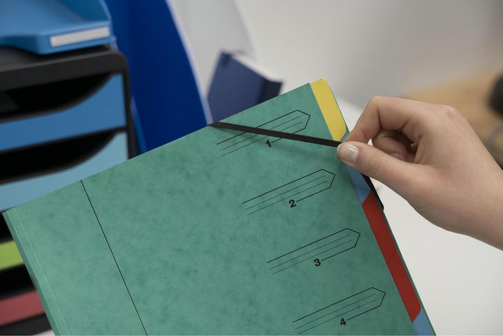 Produktbild Exacompta Geheftete Ordnungsmappen (A4, 1 x)