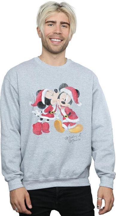 Produktbild Disney Mickey And Minnie Christmas Kiss Sweatshirt (XL)