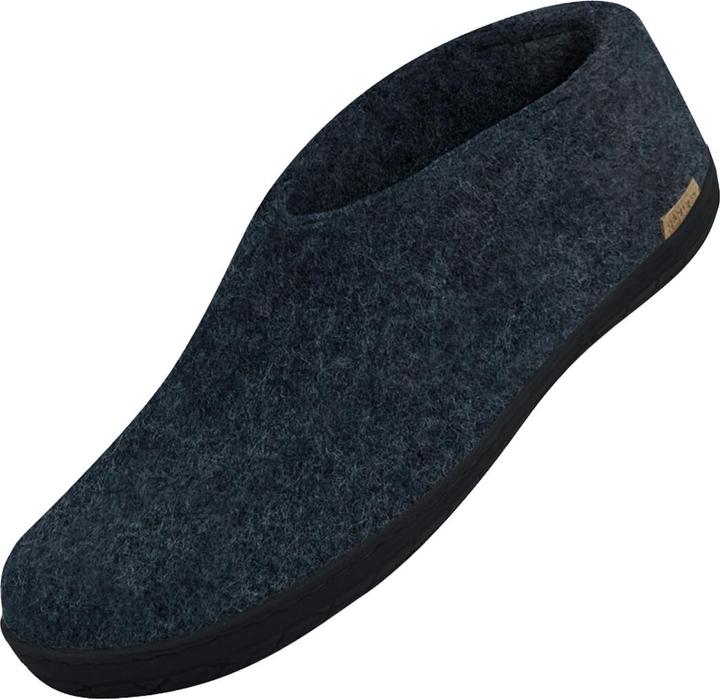 Image du produit Glerups Semelle en caoutchouc naturel Noir Pantoufle (47)