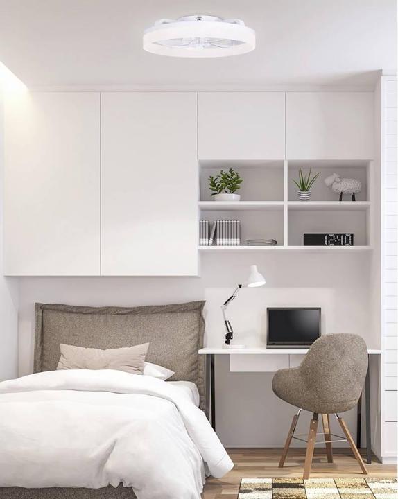 Actual product image Westinghouse Deckenventilator 20 W (Ø x H) 500 mm x 165 mm Weiss Timer, mit Fer