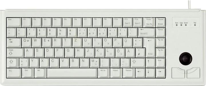 Actual product image CHERRY Compact keyboard with trackball USB EU (Eng. Int., Cable)