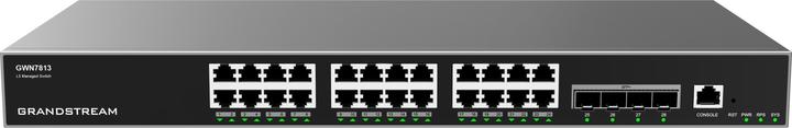 Actual product image Grandstream GWN7813 Layer-3 Managed Switch 24-Port (24 ports)