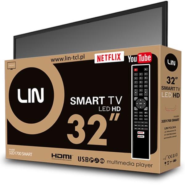 Actual product image LIN 32D1700 SMART (32", LED, HD ready)