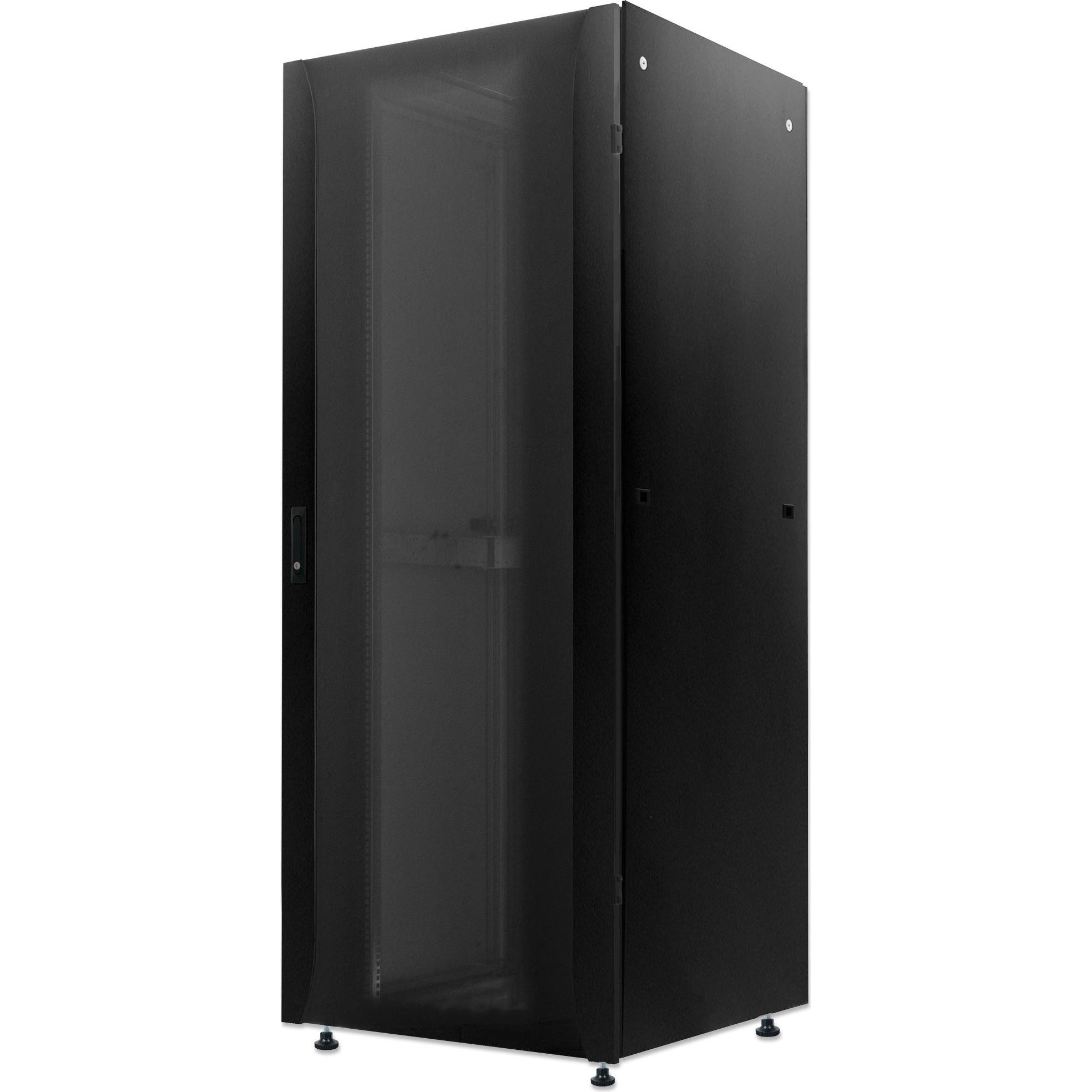 Intellinet 19" Netzwerkschrank, Premium Line (10.87 HE, 19 Zoll Rack), Serverschrank, Schwarz