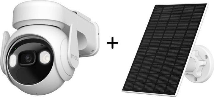 Actual product image Imou Cell PT 4G Kit 3MP Batteriebetriebene IP Kamera mit Solarpanel und SIM (2304 x 1296 Pixels)
