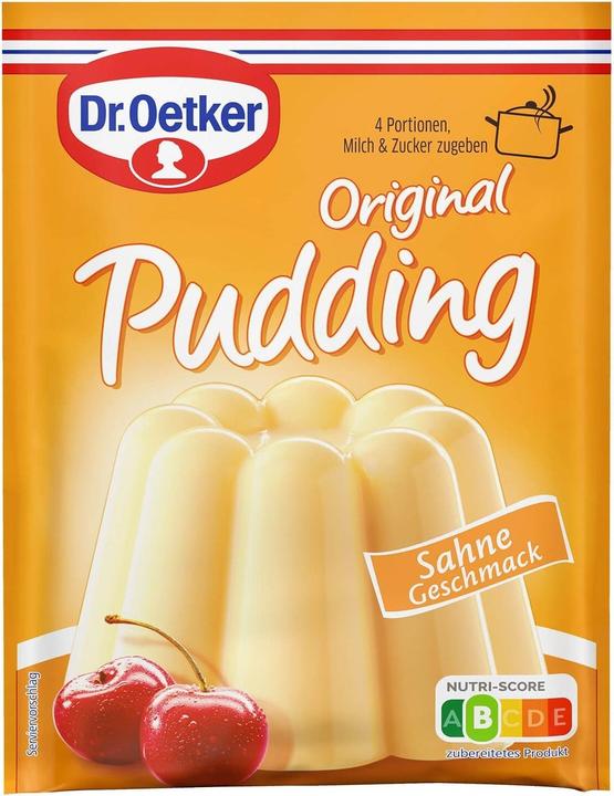 Image du produit Dr. Oetker Orig.Pudding Crème (111 g)