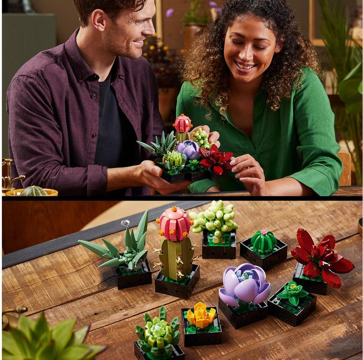 Image du produit LEGO Les succulentes (10309, LEGO Botanical, LEGO difficiles à trouver)