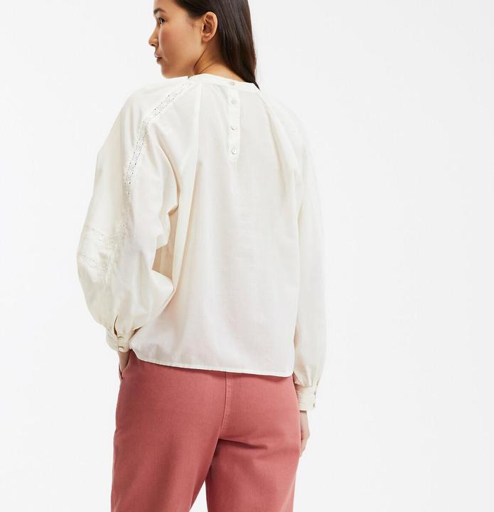 Actual product image La Redoute Collections Bluse mit Rundhalsausschnitt (XXL)