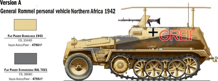 Produktbild 1:72 Sd. Kfz 250/3