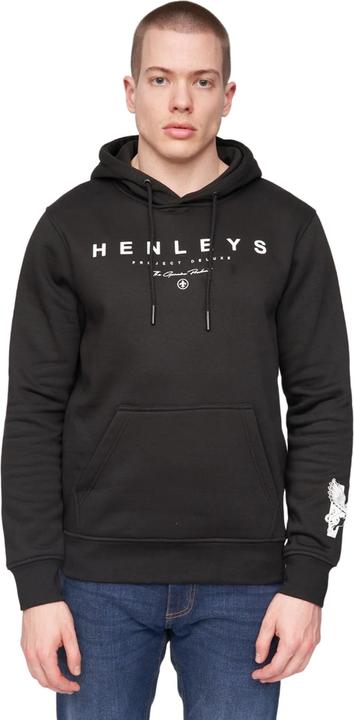 Immagine prodotto Henleys Hentyme Felpa con Cappuccio Logo Uomo (XL)