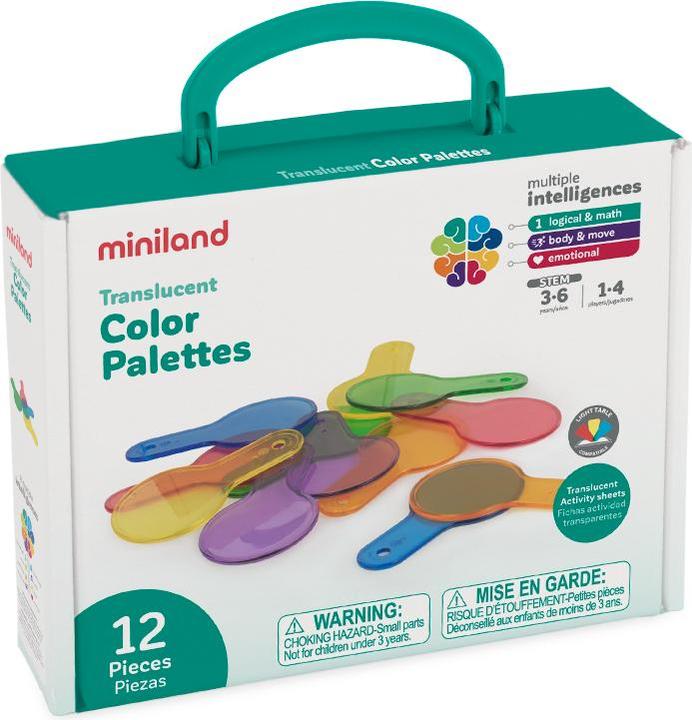 Produktbild Miniland Translucent Farbige Stäbchen