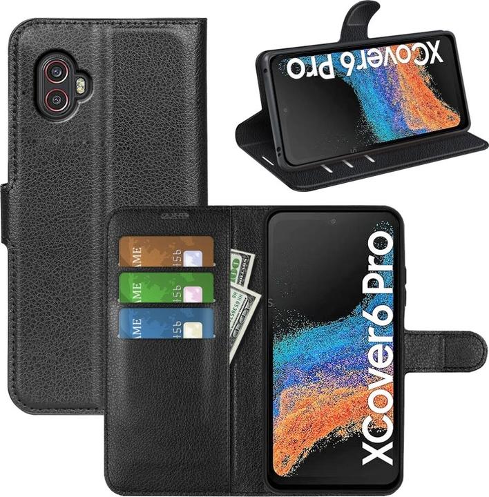 Actual product image Screenguard Samsung Galaxy Xcover6 Pro Leather Guard Leather Case (Samsung Galaxy XCover 6 Pro)