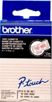 Actual product image Brother P-Touch (1.20 cm, Transparent)