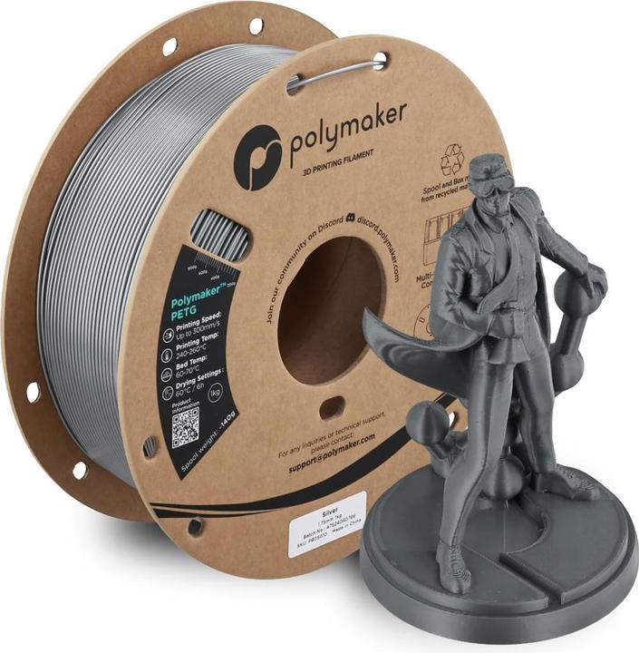 Actual product image Polymaker ™ PETG (PETG, 1.75 mm, 1000 g)
