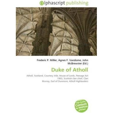 Duke of Atholl, Fachbücher