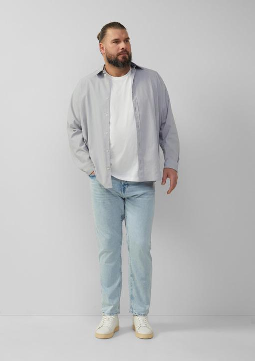 Actual product image S.Oliver Hemd Strukturiertes Hemd aus Seersucker (XXL)