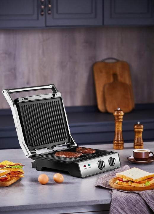 Image du produit Steinborg Kontaktgrill mit abnehmbaren Platten