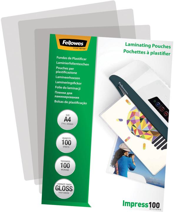 Immagine prodotto Fellowes Impronta 100 (A4, 100 Pezzo/i, 100 µm)