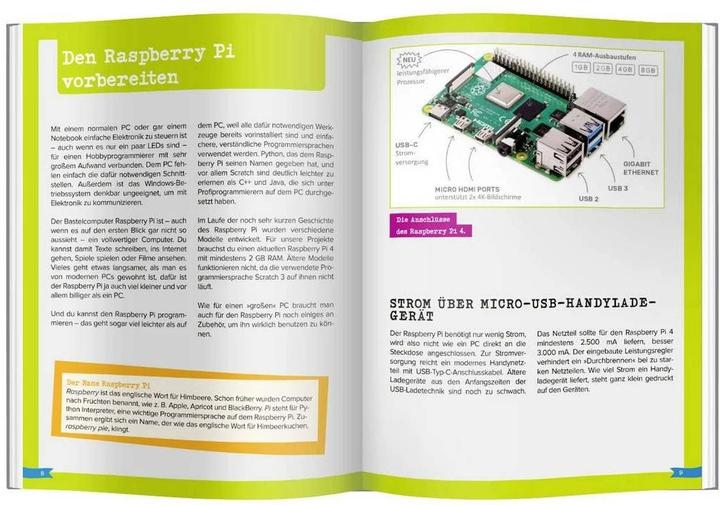 Image du produit Franzis Carte de programmation Raspberry Pi4 pour Young Maker