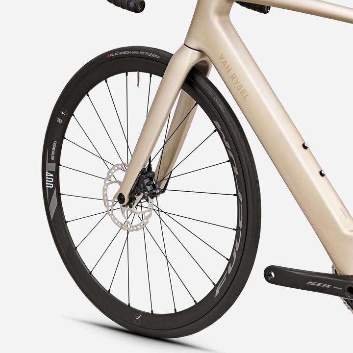 Produktbild Van rysel E-Rennrad Carbon E-EDR CF Mahle X20 Shimano 105 Di2 beige
