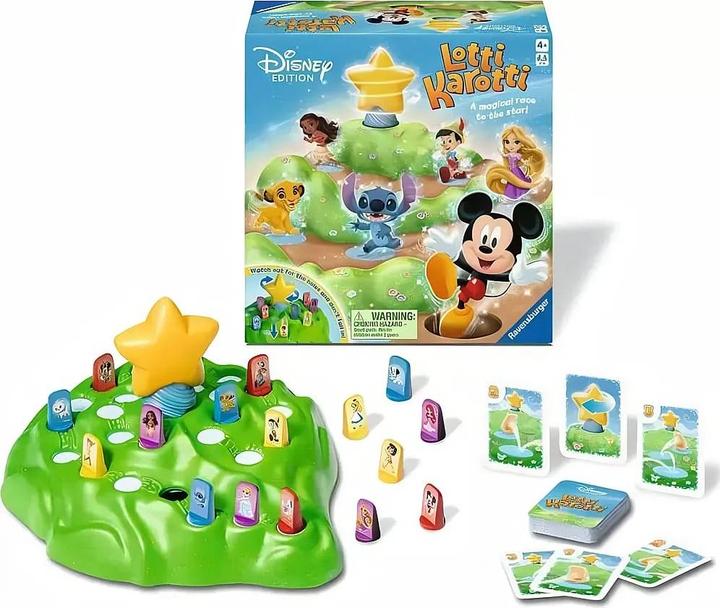 Image du produit Ravensburger Funny Bunny Disney Edition (Allemand, Espagnol, Français, Italien, 2 - 4 Joueur)